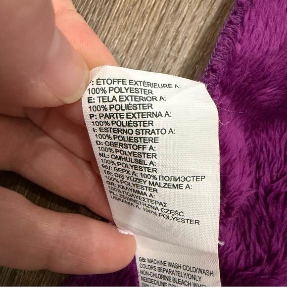 The north face purple fleece scarf - Picture 4 of 4